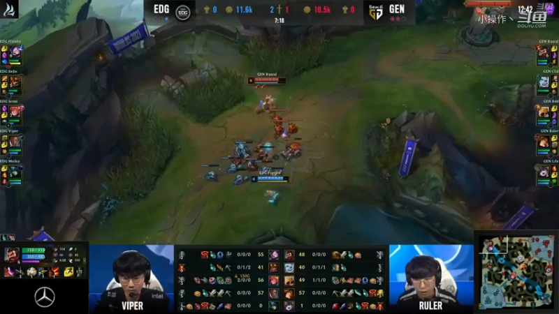 S11四强赛EDGvsGEN 精彩对局 (60)