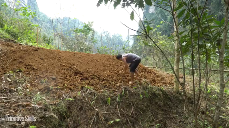 续我的世界07新房地基墙壁4《如果你一无所有，进入山野...》