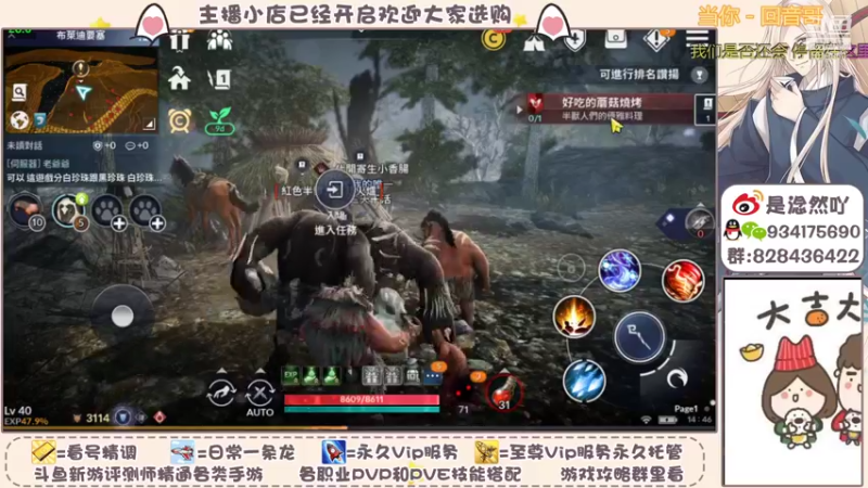 【2021-11-01 14点场】淰然乀：黑色沙漠职业分析