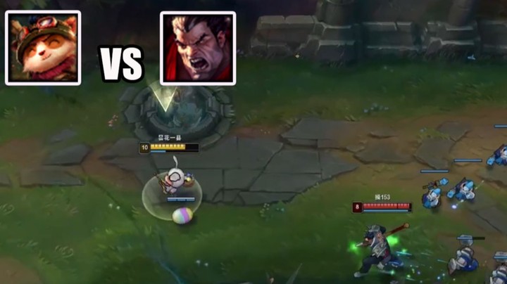 【恶霸提莫】诺手加强后就这？在提莫面前跟个小鸡仔一样