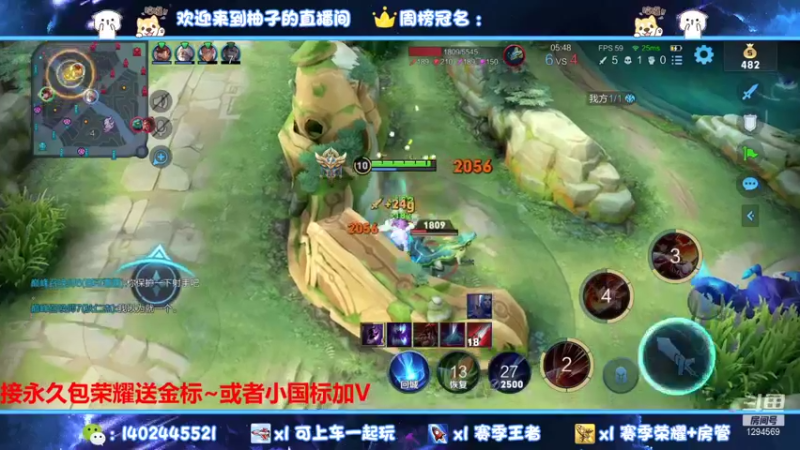 【2021-11-01 16点场】毕竟是柚子：国服阿珂微信带粉五排