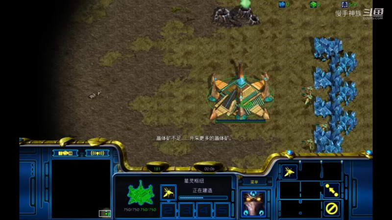 星际争霸-pvp对面罗双，我果断速3矿2021-11-1