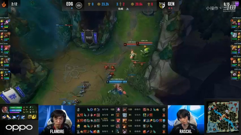 S11四强赛EDGvsGEN 精彩对局 (66)