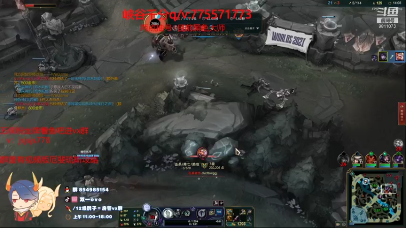 【2021-10-31 13点场】双一ovo：世界赛首选ad厄斐琉斯教学，版本t1