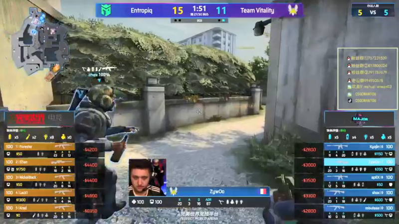 【2021-11-02 20点场】CSGO馒头：准备好熬夜了吗？比赛6点