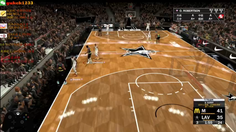 【2021-11-01 16点场】2KAllenG：KD,AK,汉密尔顿实战[PC2K22]