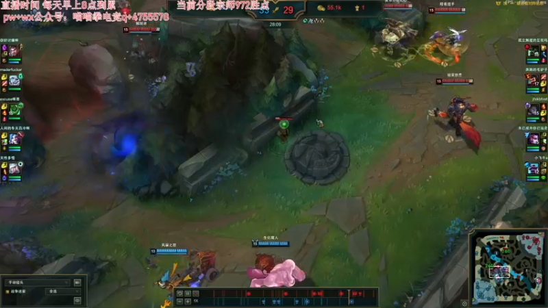 【2021-11-03 10点场】杀神丶晴空：武器杰斯格温乱杀钻石小代1v9教学！
