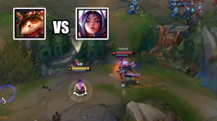 【恶霸提莫】新版本提莫有多克制刀妹，3秒的致盲，被动加百分之80的攻速有手就能赢