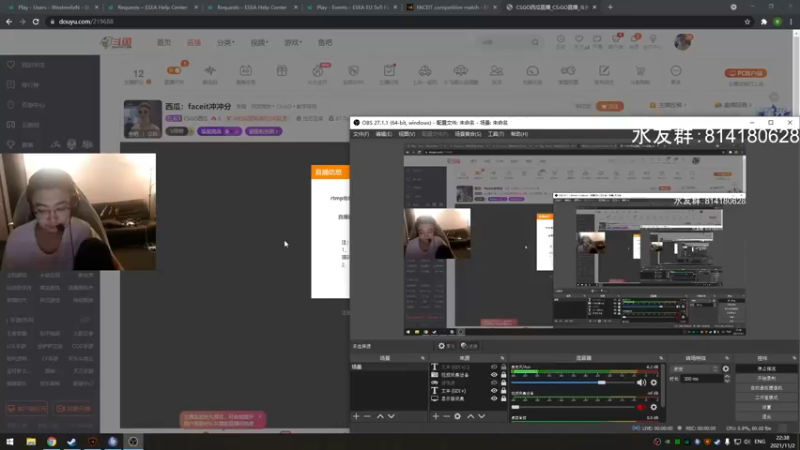 【2021-11-03 05点场】CSGO西瓜：西瓜：faceit冲冲分