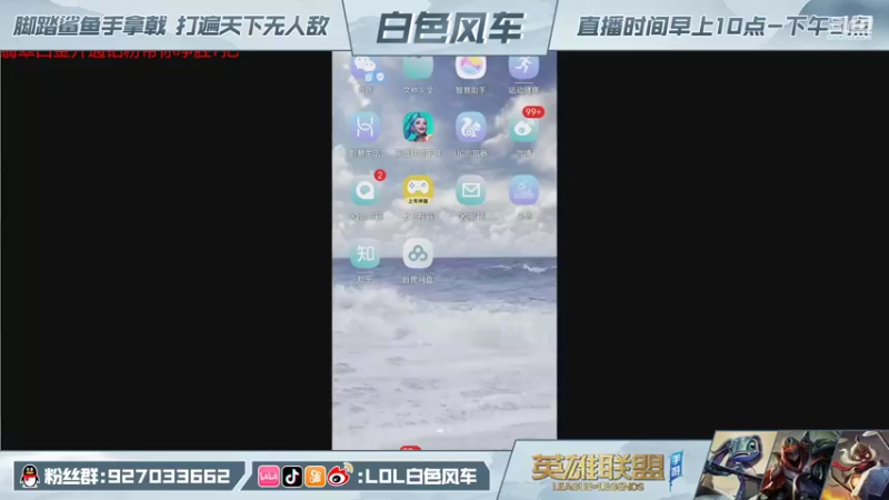 【2021-11-04 09点场】白色风车丶丶丶丶：国服第一王者小鱼人，白色风车