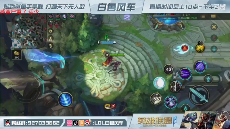 【2021-11-04 11点场】白色风车丶丶丶丶：国服第一王者小鱼人，白色风车