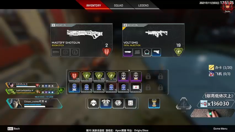 【2021-11-03 17点场】Jusley：34岁同风起, 扶摇直上九万里!