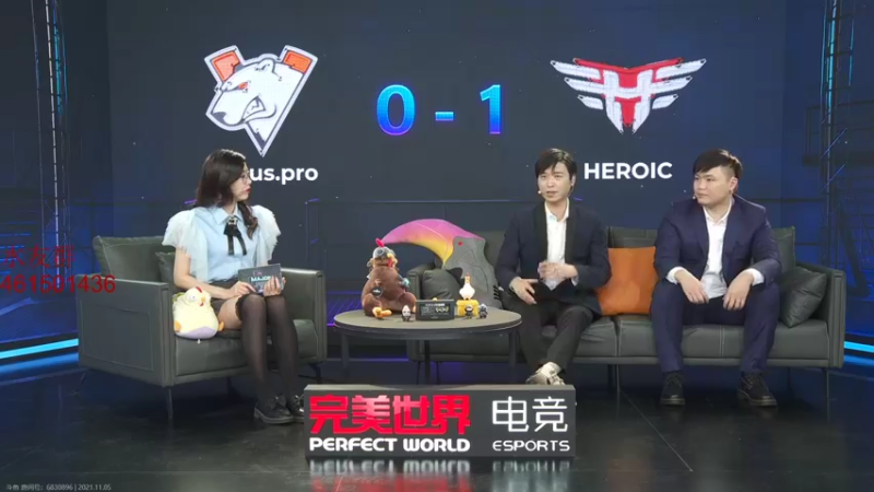 【2021-11-05 00点场】白起Baiq1wow：完美2800掉掉分