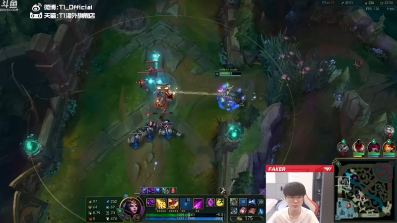 【2021-11-05 20点场】T1直播faker：T1 Faker