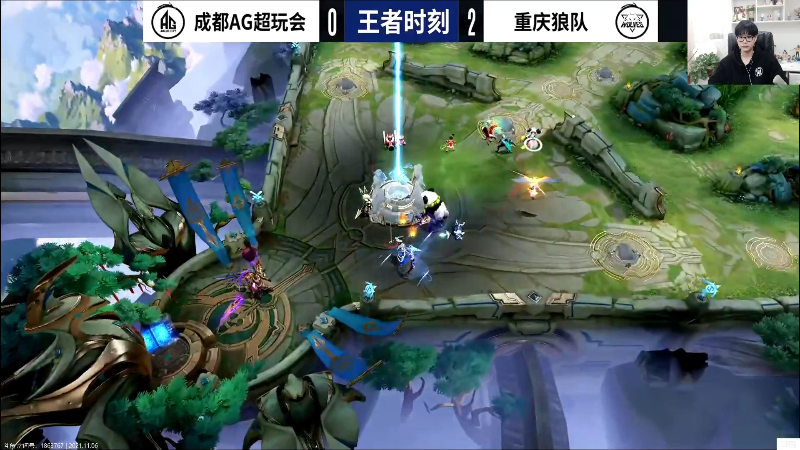 【王者荣耀】白白白白白3的精彩时刻 20211106 21点场