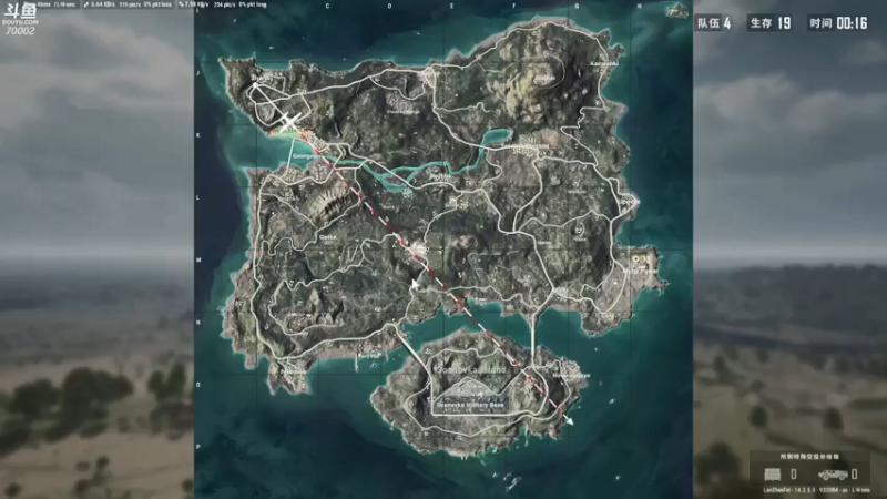 【2021-11-06 15点场】蓝战非OvO：吃鸡赛马水友赛