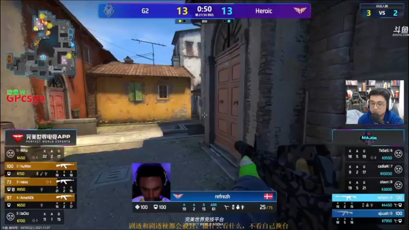 【2021-11-07 03点场】dudu4e嘟师傅：【嘟师傅解说】劫杯选拔赛败者组L12