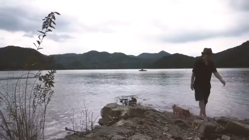 漫长的雨季后，寂静山岭上享受着独自露营的乐趣29-逃离都市 露营日常