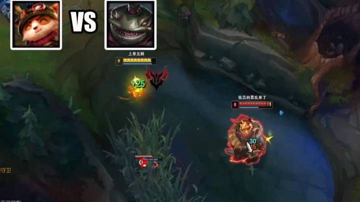 【恶霸提莫】当打野知道提莫已经23连胜时十分钟来帮五次，塔姆：提莫我没惹你啊