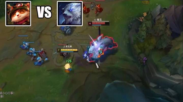 【恶霸提莫】提莫加强后上路现状，狗熊：现在的提莫都怎么的阳光啊