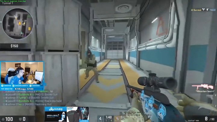 CSGO：大魔王 shroud精彩剪辑 （五），一打五 全是爆头！