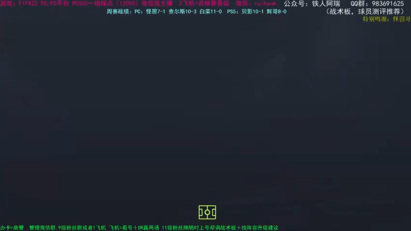 【2021-11-07 11点场】铁人阿瑞：fifa22周赛 我们是冠军！