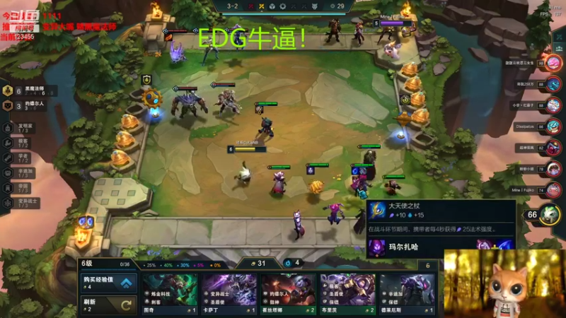 【2021-11-08 03点场】南波儿大魔王丶：S6云顶赌狗阵容上分教学！