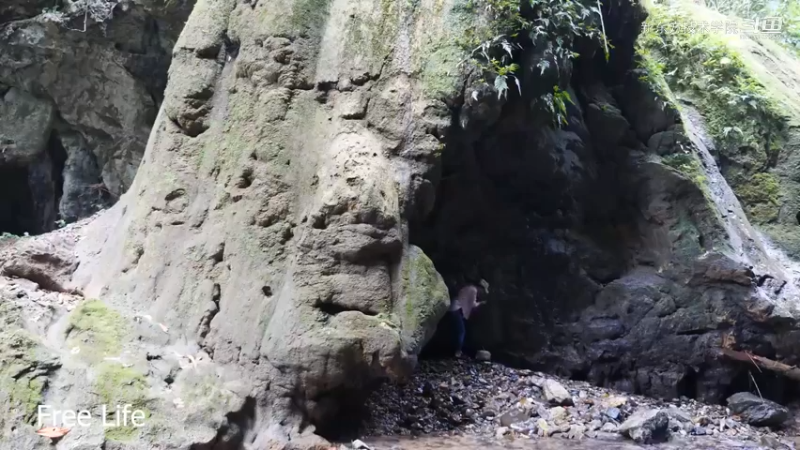 离网日常26必须有喷泉7妹子深入深山，离网日常