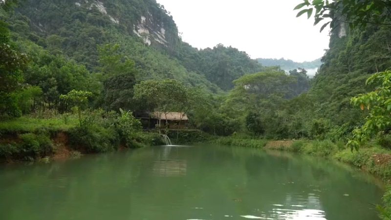 续我的世界40生态竹筏休闲1如果你一无所有，进入山野...》
