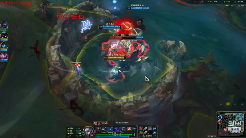 【2021-11-08 00点场】内涵段子丶影子c：征服之海钻石艾克男刀凯隐打野教学