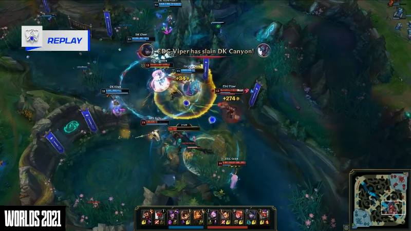 【英雄联盟】英雄联盟赛事的精彩时刻 20211110 00点场