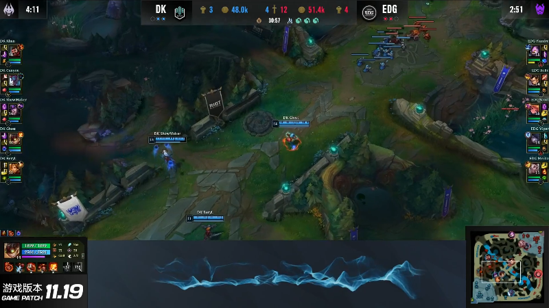 【英雄联盟】英雄联盟赛事的精彩时刻 20211110 00点场