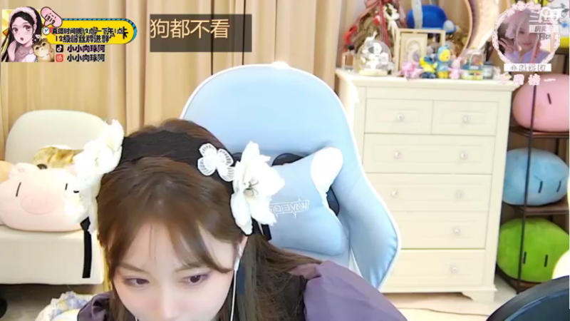 【2021-11-09 19点场】小肉球阿：爱笑的女孩运气不会差~