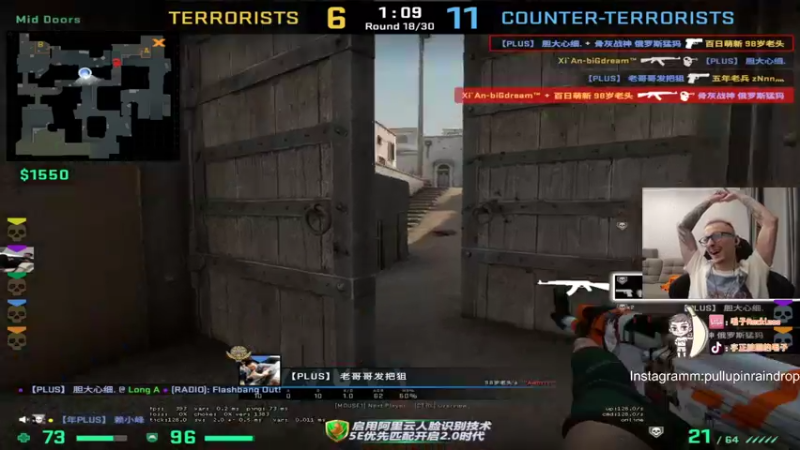 【2021-11-10 18点场】毛子Reckless：7点比賽!!!!!