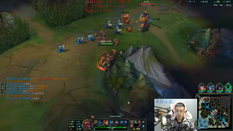 【2021-11-11 18点场】LOL丶摇摆：D1大号.目前1015!