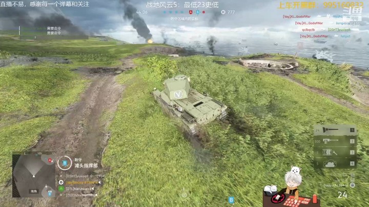 九七式坦克1V3，谁说只有谢尔曼伤害高。另外发现一把鲁格1905半自动狙击枪不错。推荐推荐就是子弹少。