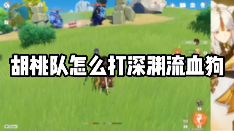 【原神】胡桃队怎么打深渊流血狗