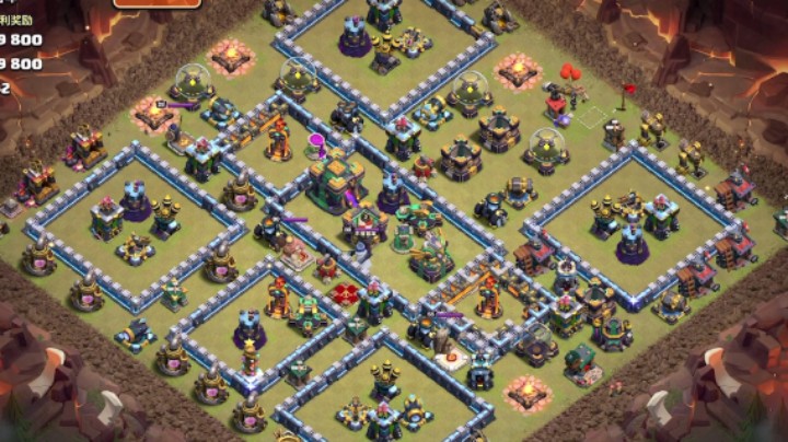 部落冲突：联赛天女猪矿实况