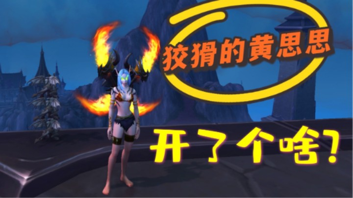 狡猾的黄思思你开了个啥？