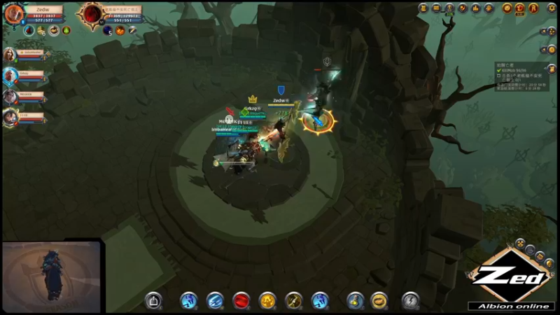 【2021-11-08 21点场】心影Zed：【Albion】Zed：新手T上路了!