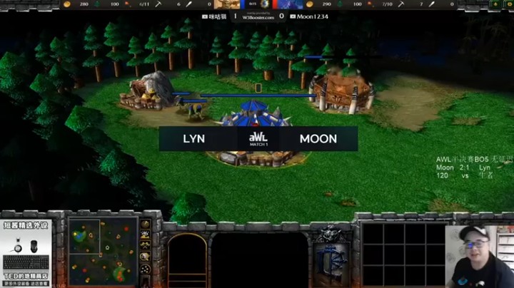 【War3TeD】：LYN 1：2 MOON
