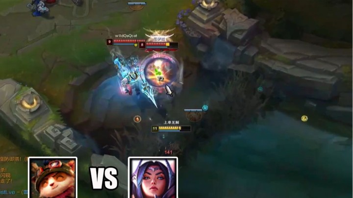 【恶霸提莫】2021年了还有人不知道提莫轻松干碎上野连体，这就是提莫加强后上路现状了