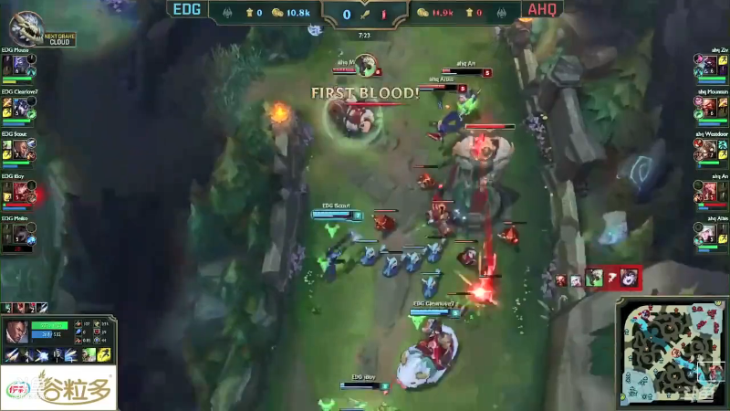 【英雄联盟】英雄联盟赛事的精彩时刻 20211112 01点场