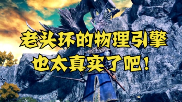 老头环的物理引擎也太真实了吧！