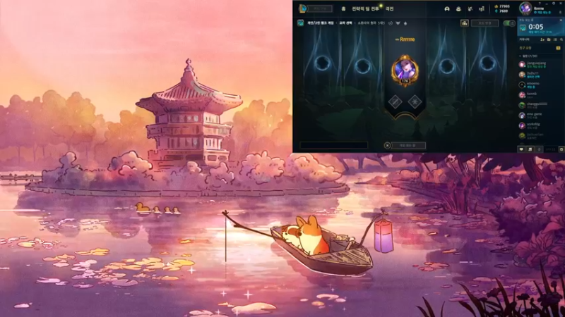 【2021-11-14 19点场】LGDxiye：大家早上好 打韩服