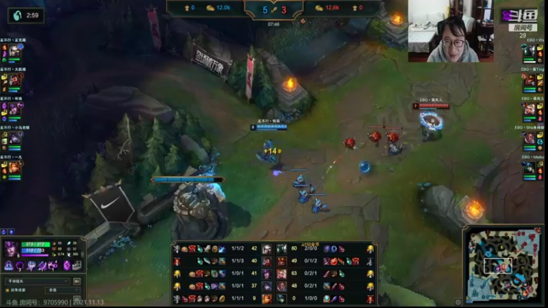 【2021-11-13 22点场】教练JoKer：今晚我来解说解说杯