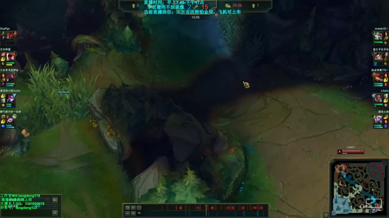 【2021-11-15 11点场】浪灯丶：赵信王：后期赵信包赢细节教学