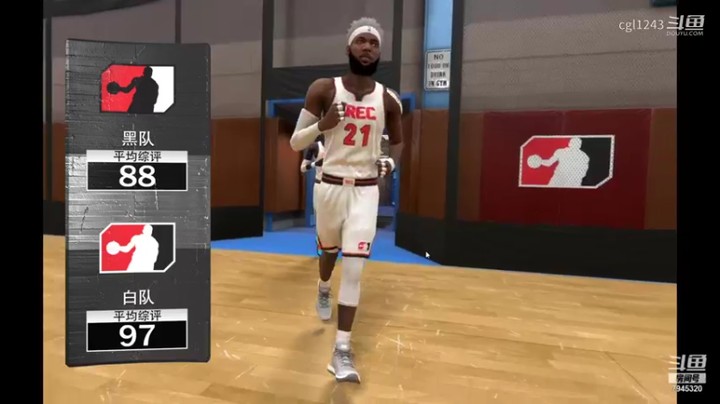 【NBA2K】cgl1243的精彩时刻 20211114 21点场