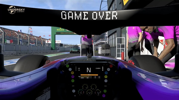 F12021荷兰大奖赛第一次练习赛