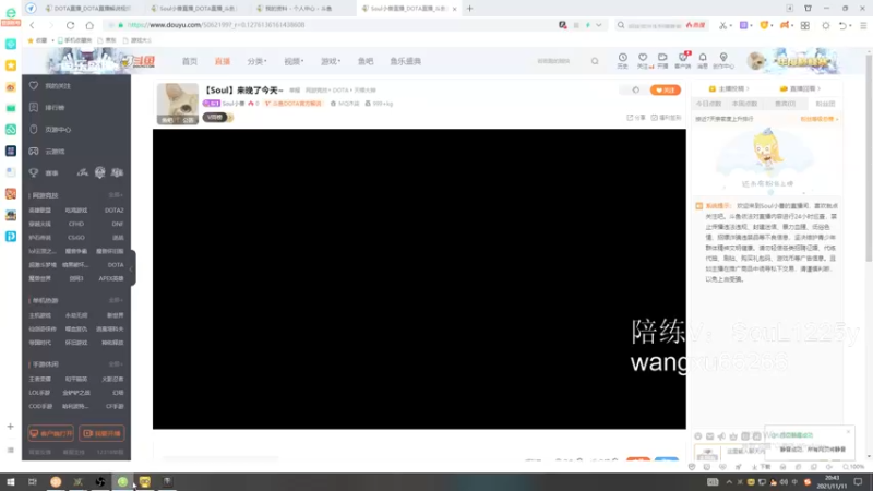 【2021-11-11 20点场】Soul小兽：【Soul】没来晚今天